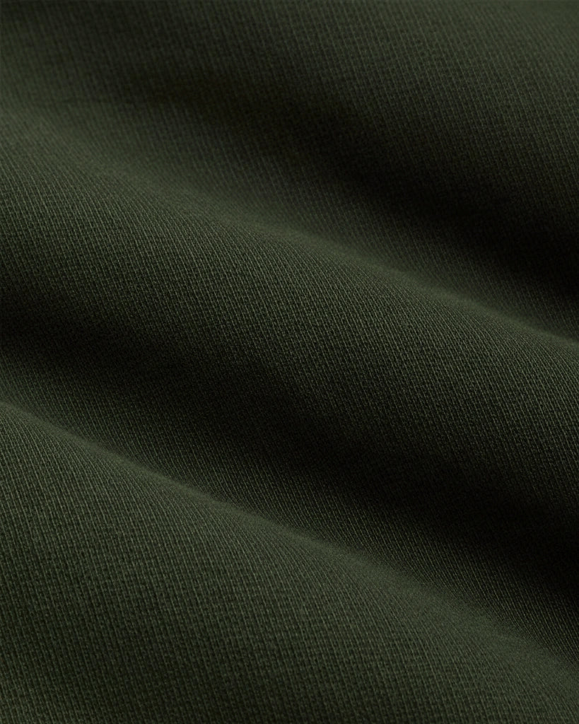 Closeup Fabric shot of Black Oversized Cotton Hoodie 420 GSM